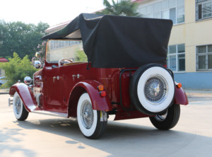 รถโค้ชท่องเที่ยวไฟฟ้าแบบวินเทจ6-Seater คลาสสิกได้รับการรับรอง CE - Product Image 6