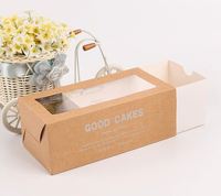 Produits de boulangerie jetables Boîte à gâteaux et boîte à pain Boîte à beignets