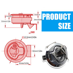 Serrure de porte de <span class=keywords><strong>trappe</strong></span> de pont de bateau en acier inoxydable Shanghang - Product Image 3