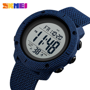 Skmei Digital Watch Men Waterproof 10 Bar Sports Alarm Timer Black Strap Outdoor Use - Product Image 5