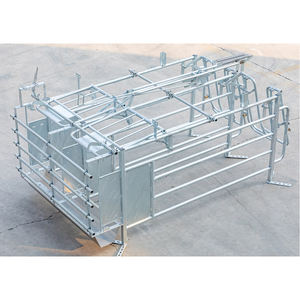 Nuevas cajas de parto de cerdos de acero galvanizado por inmersión en caliente al por mayor para cría de cerdos en granjas - Product Image 3
