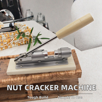 Nouveauté : Casse-noix manuel de haute qualité en acier inoxydable, pour usage domestique et en cuisine, emballage en boîte colorée, macadamia, noix de pécan