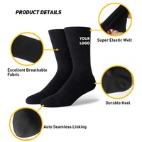 Chaussettes pour hommes en coton personnalisées Zongky 2026, 100% design personnalisé, logo, antidérapantes, antibactériennes, écologiques, décontractées
