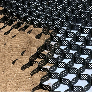 Stabilisateurs de gravier HDPE Geocells en nid d'abeille en plastique Geocells pour mur de soutènement renfort protection des pentes allée geocell - Product Image 2