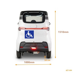 Meilleure Vente Voiturette Européenne <span class=keywords><strong>Électrique</strong></span> 45 km/h pour Conduite en Ville par Tous les Temps <span class=keywords><strong>Sans</strong></span> <span class=keywords><strong>Permis</strong></span> de Conduire - Product Image 2