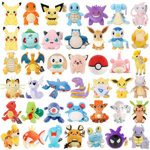 150 styles de poupées <span class=keywords><strong>en</strong></span> peluche de dessin animé de 20 cm/8 pouces, animaux <span class=keywords><strong>en</strong></span> peluche doux pour machine à griffes, cadeaux d'anniversaire pour enfants - Product Image 2