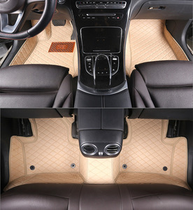 Tapis de sol de voiture en cuir personnalisés avec logo, best-seller, pour cadeau d'affaires, utilisation toutes saisons - Product Image 1