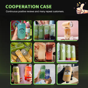 Thương mại điện trắng Pop có thể niêm phong máy Pet nhôm có thể nước giải khát niêm phong <span class=keywords><strong>cup</strong></span> Bán máy cho trà sữa nước trái cây - Product Image 3