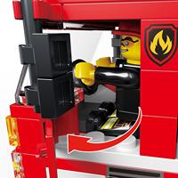 Zhegao City Fire Fight Truck Jouet Blocs de Construction Modèle Échelle de Feu Camion 60107 Ensembles de Briques