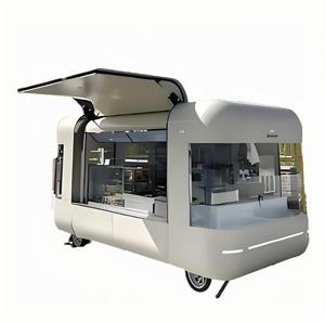 Rimorchio Bar per Feste con Sistema Audio Integrato, Pareti LED Cambia Colore e Refrigeratore per Birra <span class=keywords><strong>alla</strong></span> <span class=keywords><strong>Spina</strong></span> per Eventi Notturni - Product Image 4