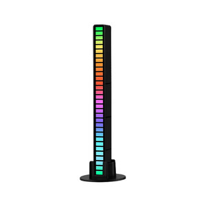 Lámpara de escritorio RGB con control por voz, sincronización rítmica, ambiente musical colorido y luz LED creativa con sensor - Product Image 1