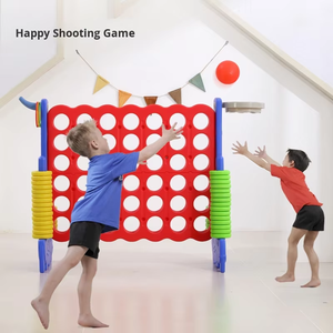 Jeu de puzzle géant en plastique quatre-en-un pour la maternelle et les tout-petits, jeu d'intérieur et d'extérieur, 0-24 mois, unisexe - Product Image 2