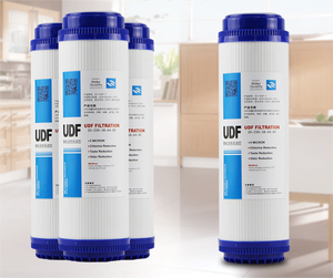 10 inch tiêu chuẩn phổ hộ gia đình Máy lọc nước yếu tố lọc UDF lọc nước <span class=keywords><strong>Cartridge</strong></span> kích hoạt bộ lọc carbon <span class=keywords><strong>Cartridge</strong></span> - Product Image 1