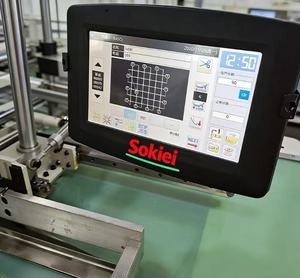 Máquina de <span class=keywords><strong>Coser</strong></span> Industrial Programable CNC, Computarizada, de Cama Plana, de Puntada Fija, de Una Sola Aguja, <span class=keywords><strong>para</strong></span> Bolsos de <span class=keywords><strong>Cuero</strong></span>, Nueva - Product Image 2