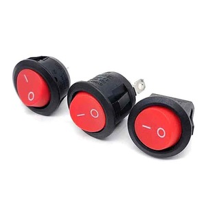 Interruptor basculante Spot Quick-Launch KCD1 6-Pin 2-Gear Rojo Iluminado con varios tipos - Product Image 6