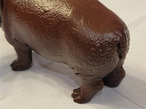 Nuovo arrivo scultura d'arte in rame animali di pianto ippopotamo ornamento in rame - Product Image 4