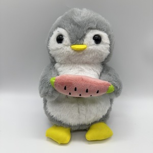 Peluche Respirante Petit <span class=keywords><strong>Pingouin</strong></span> avec Mécanisme à Quatre Vitesses, Ours Lumineux, Poupée Musicale Apaisante, un Outil Divin pour un Sommeil Réparateur - Product Image 2