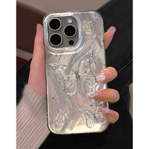 Bướm Acrylic Trường Hợp Điện Thoại Cho iPhone 16 15 14 Pro Max 13 12 11 Pro XS XR 17 Cộng Với Chống Sốc Bìa Bảo Vệ Màn Hình Vỏ - Product Image 6