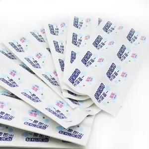 Custom Printing Durable Waterproof Vinyl Packaging Labels Stickers Rolls Customize Beverage Toppan Printing, Flexo Printing