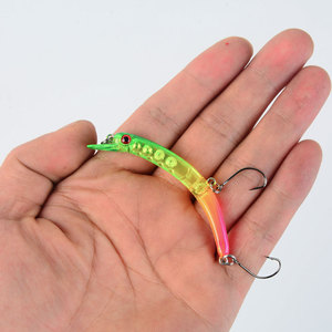 Cercle ver méné flottant blessé leurre de pêche 65mm 4g <span class=keywords><strong>Micro</strong></span> leurres appâts méné artificiels Wobblers pour truite bar <span class=keywords><strong>perche</strong></span> - Product Image 6