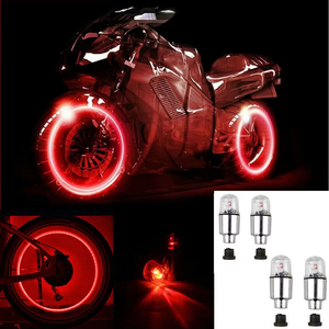 Lumières de valve automobile, lumières clignotantes colorées pour moyeux de roue, lumières de nuit pour pneus, lumières décoratives, capteurs de voiture, lumières d'ambiance - Product Image 3
