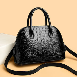 Bolso de mano con patrón geométrico de material PU de alta calidad. El forro interior está hecho de poliéster. Es Apto para Uso Diario.6813 - Product Image 2