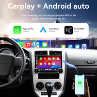 ZWNAV Écran QLED 11,5 pouces pour Dodge Caliber 2007-2010, autoradio, système de navigation GPS, Android 15, autoradio pour voiture