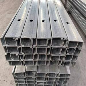 Canal C de acero de alta calidad para estructuras de enmarcado y soporte - Product Image 2