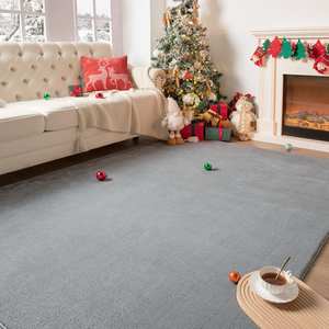 Tapis de parc épais mousse à mémoire de forme doux en peluche antidérapant rembourré bébé tapis de jeu tapis de sol pour <span class=keywords><strong>chambre</strong></span> d'enfants - Product Image 5