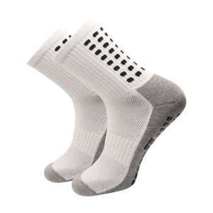 Factory Custom Sports Grip <b>Socks</b>, Basketball <b>Running</b> Football Crew <b>Socks</b> with Anti Slip Cushion Design - Product Image 1