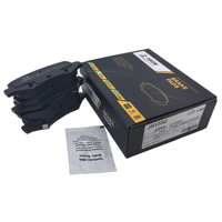 JR1592 OEM Set Kampas Rem Cakram Belakang Keramik untuk BYD Surui D1883 IATF 16949 Rendah Debu Grosir Langsung Pabrik 4pcs