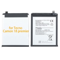 Baterai Lithium Ponsel 5000mAh Isi Ulang untuk Tecno Camon 18 Premier BL-49QT