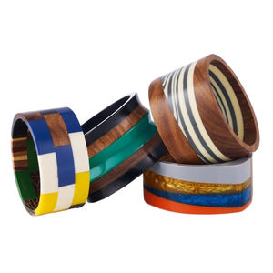 Resin And <b>Wooden</b> <b>Bangle</b> unique luxury design here - durable -tending - hot selling - handmade - Product Image 1
