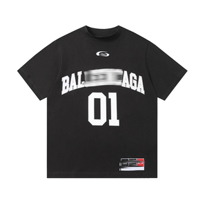 Camiseta de Jersey Personalizable con Bordado y Estampado, Unisex, Cuello Redondo, Manga Corta, Versátil y a la Moda - Product Image 3