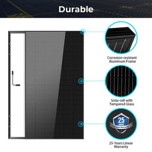 Panel Solar Totalmente Negro para la UE con Celdas de 182 mm x 182 mm, Dimensiones de 63.23 x 44.65 Pulgadas, Grosor de 1.38 mm, CN - Product Image 2