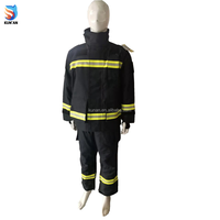 Tenue de pompier ignifugée 3 couches en aramide avec bandes réfléchissantes, veste et pantalon, tailles OEM du S au 4XL