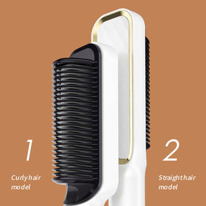 Peigne lisseur <span class=keywords><strong>à</strong></span> <span class=keywords><strong>cheveux</strong></span> <span class=keywords><strong>électrique</strong></span>, nouveau, produit de coiffure intelligent, pour Salon, 5 couleurs, fers négatifs, chaud, pour <span class=keywords><strong>cheveux</strong></span> bouclés, pour <span class=keywords><strong>cheveux</strong></span> bouclés, - Product Image 4