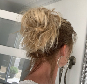 Accessoire de coiffure pour perruque RTS Wave, avec boucle à cordon, pour chignons volumineux et bouclés, anneau de perruque, pour femmes, pour coiffure de costume, forme de fleur - Product Image 5
