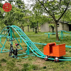 Atracción de Feria, Parque Infantil, Montaña Rusa Infantil sin Motor, Parque Temático, Mini Montañas Rusas de Pedales para Niños en Venta - Product Image 5