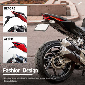 Xxun ที่ยึดป้ายทะเบียนสำหรับรถยนต์ฮอนด้า CBR250RR <span class=keywords><strong>CBR</strong></span> 250 RR <span class=keywords><strong>CBR</strong></span>-250-RR <span class=keywords><strong>CBR</strong></span> 2017-2020 <span class=keywords><strong>250RR</strong></span> - Product Image 4