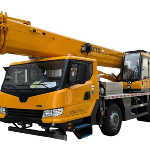 12 Ton XCT12K5-1 12 Ton Mobil Kamyon Vinci İyi Manevra Kabiliyetine Sahip K5 Serisi Kompakt Vinç Şehir İnşaatı Malzeme Taşıma İçin - Product Image 1