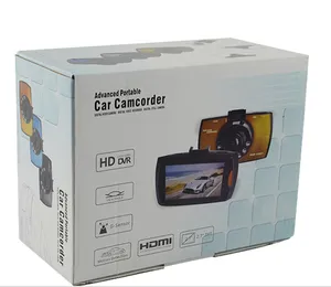 Dash cam 1080p dual camera recorder universal 2.4inch LCD mini car black box for night vision car dvr