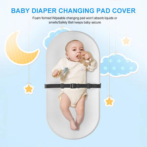 Cambiador Portátil para Bebés con Cambiador Impermeable Fácil de Limpiar, Tapete Transpirable para Cambiar Pañales para Uso en Exteriores - Product Image 3