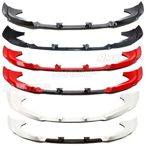 Juego de 3 Piezas de Alerón Delantero para Jeep Grand Cherokee SRT8 2012-2016, Estilo Fibra de Carbono Negro Brillante - Product Image 2