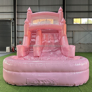 Lepai สไลเดอร์เป่าลมสำหรับเด็กผู้หญิงและผู้หญิงปาร์ตี้สีชมพู16.4ft - Product Image 1