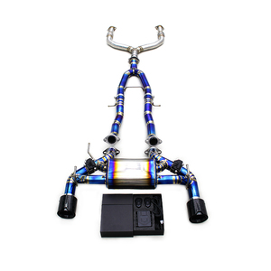 Race hệ thống ống xả Y ống cho Nissan 370Z 3.7L V6 2008 2021 thể thao xe Titan Ống valvetronic catback Muffler với MP lời khuyên - Product Image 1