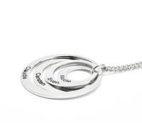 Ensemble de colliers minimaliste en argent pour femmes, 925 chaînes avec breloque en forme de mot, 5 pièces