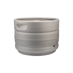 20L European Standard Barrel 304 Stainless Steel Beer Kegs Fits Wine Spear A S G