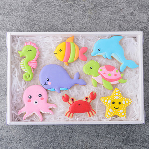 漫画風海洋動物のかわいいステンレス製クッキー型 カリムボ・デ・ボラチャ 製菓用品 製パン道具 - Product Image 5