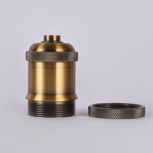 Bán buôn Retro E27 vít giữ Đèn Kim Loại High End phụ kiện ánh sáng nhôm đèn ổ cắm - Product Image 3